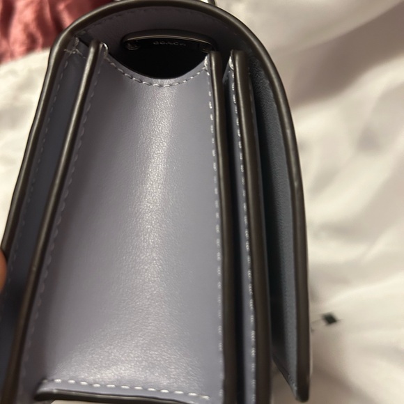 NWT Coach 1941 Bandit Crossbody in Silver / Grey Blue - Picture 4 of 14